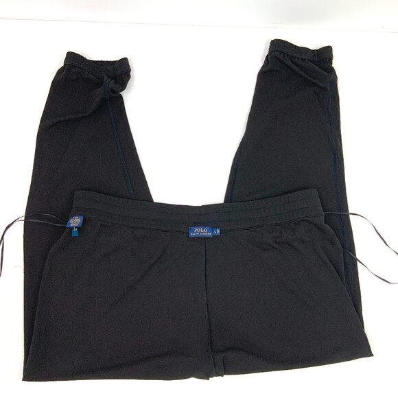 Polo Ralph Lauren Black Dressy Joggers Womens Size Large - Picture 15 of 16